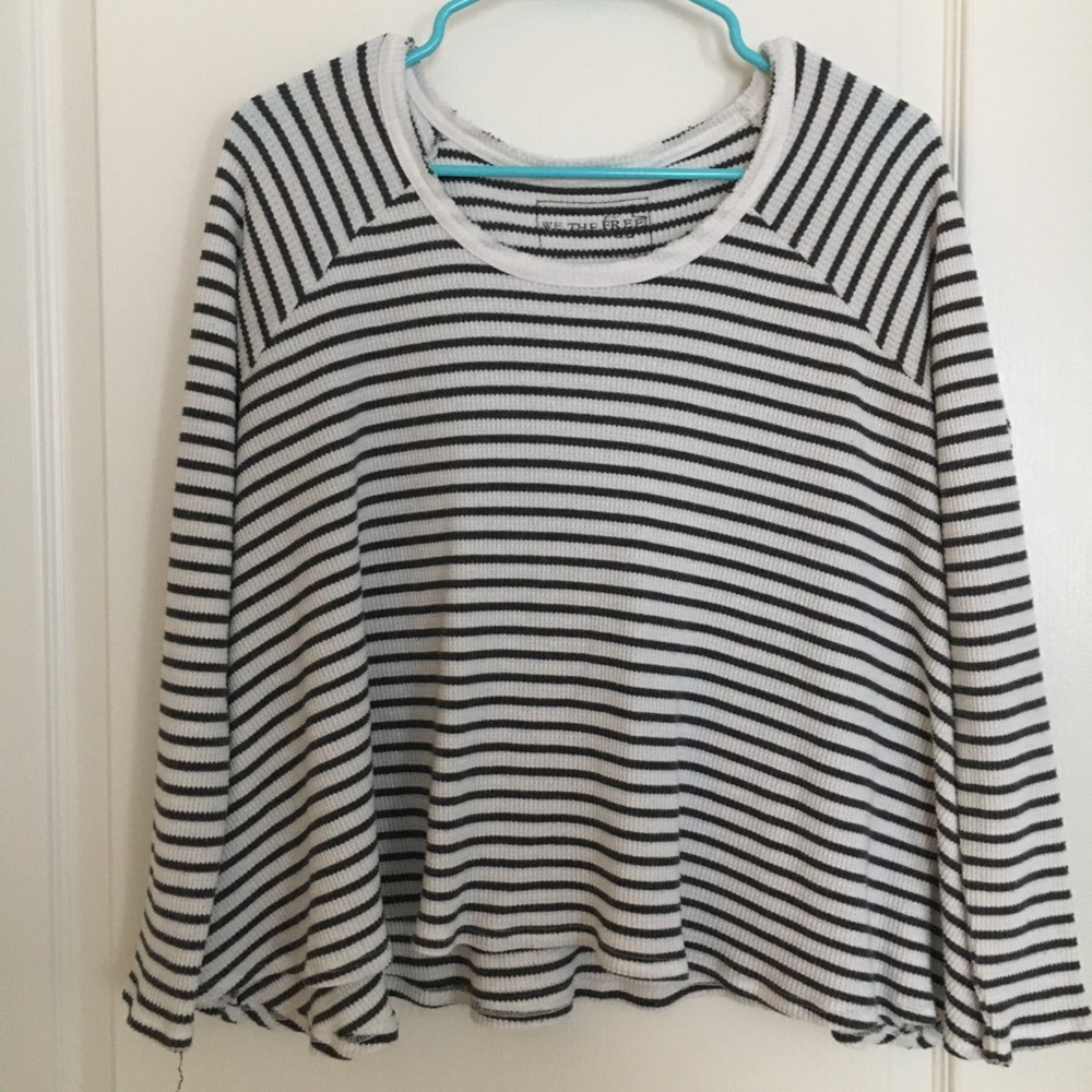 free people striped thermal!